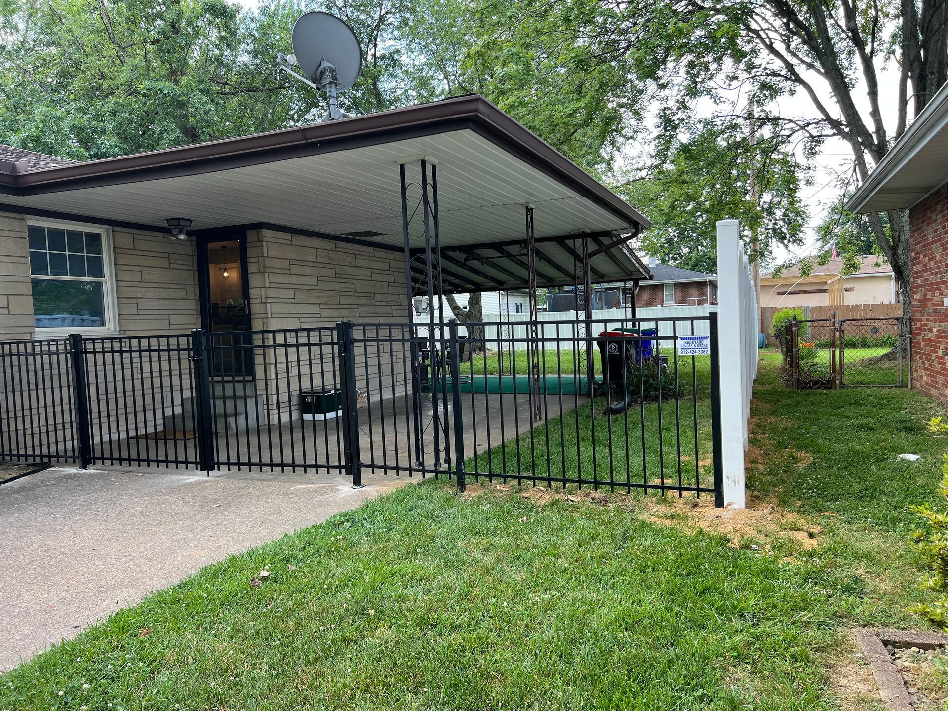 aluminum fencing